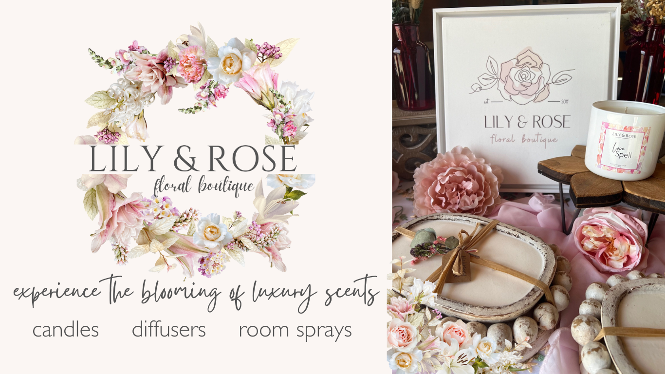 Collection of luxury scents to engage your scentses. lily rose